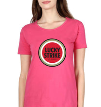 Load image into Gallery viewer, Lucky Strike T-Shirt for Women-Pink-Ektarfa.online
