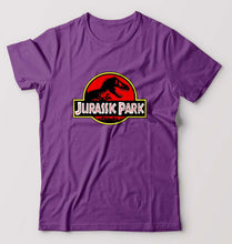 Load image into Gallery viewer, Jurassic Park T-Shirt for Men-Purple-Ektarfa.online
