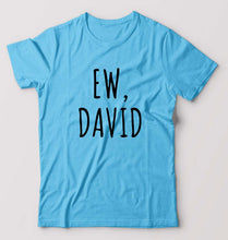 Load image into Gallery viewer, Schitts Creek EW David T-Shirt for Men-Light Blue-Ektarfa.online
