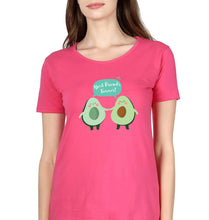 Load image into Gallery viewer, Avocado BFF T-Shirt for Women-Pink-Ektarfa.online
