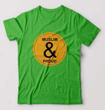 Load image into Gallery viewer, Muslim T-Shirt for Men-flag green-Ektarfa.online
