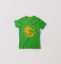 Load image into Gallery viewer, Mortal Kombat Kids T-Shirt for Boy/Girl-Flag Green-Ektarfa.online
