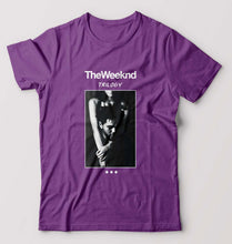 Load image into Gallery viewer, The Weeknd Trilogy T-Shirt for Men-Purple-Ektarfa.online
