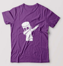 Load image into Gallery viewer, Dab Marshmello T-Shirt for Men-Purple-Ektarfa.online

