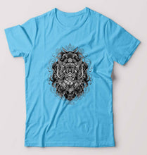 Load image into Gallery viewer, Monster T-Shirt for Men-Light Blue-Ektarfa.online
