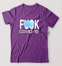 Load image into Gallery viewer, Covid 19 T-Shirt for Men-Purple-Ektarfa.online
