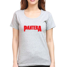Load image into Gallery viewer, Pantera T-Shirt for Women-Grey Melange-Ektarfa.online
