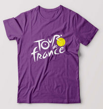 Load image into Gallery viewer, Tour de France T-Shirt for Men-Purple-Ektarfa.online
