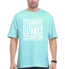 Load image into Gallery viewer, Straight Outta Scranton Oversized T-Shirt for Men-Mint-Ektarfa.online
