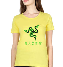 Load image into Gallery viewer, Razer T-Shirt for Women-Yellow-Ektarfa.online
