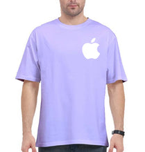 Load image into Gallery viewer, Apple Oversized T-Shirt for Men-Lavender-Ektarfa.online
