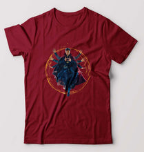 Load image into Gallery viewer, Doctor Strange Superhero T-Shirt for Men-S(38 Inches)-Maroon-Ektarfa.online
