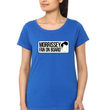 Load image into Gallery viewer, Morrissey T-Shirt for Women-Royal Blue-Ektarfa.online
