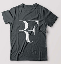 Load image into Gallery viewer, Roger Federer_RF T-Shirt for Men-Steel grey-Ektarfa.online
