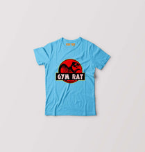Load image into Gallery viewer, Gym Rat Kids T-Shirt for Boy/Girl-Light Blue-Ektarfa.online
