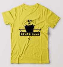 Load image into Gallery viewer, Stone Cold Steve Austin (WWE) T-Shirt for Men-Yellow-Ektarfa.online

