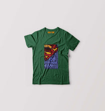 Load image into Gallery viewer, Superman Superhero T-Shirt for Boy/Girl-Dark Green-Ektarfa.online

