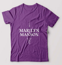 Load image into Gallery viewer, Marilyn Manson T-Shirt for Men-Purple-Ektarfa.online
