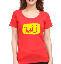 Load image into Gallery viewer, Jack u T-Shirt for Women-Red-Ektarfa.online
