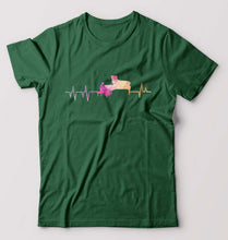 Load image into Gallery viewer, Piano T-Shirt for Men-Bottle Green-Ektarfa.online

