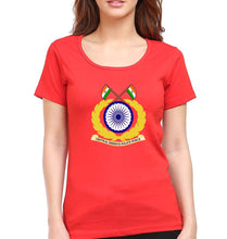 Load image into Gallery viewer, CRPF T-Shirt for Women-Red-Ektarfa.online

