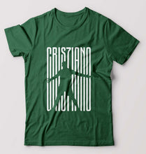 Load image into Gallery viewer, Cristiano Ronaldo CR7 T-Shirt for Men-Bottle Green-Ektarfa.online
