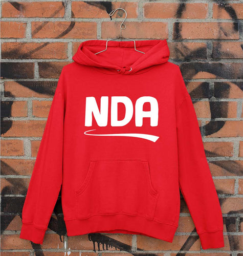 NDA Army Unisex Hoodie for Men/Women-Red-Ektarfa.online