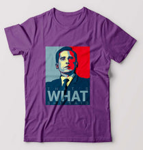 Load image into Gallery viewer, Michael Scott T-Shirt for Men-Purple-Ektarfa.online
