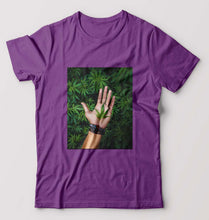 Load image into Gallery viewer, Weed T-Shirt for Men-Purple-Ektarfa.online
