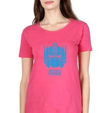Load image into Gallery viewer, Optimus Prime T-Shirt for Women-Pink-Ektarfa.online
