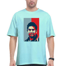 Load image into Gallery viewer, Sachin Tendulkar Oversized T-Shirt for Men-Mint-Ektarfa.online

