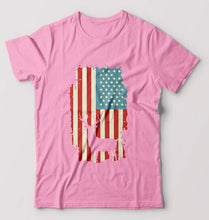 Load image into Gallery viewer, Deer T-Shirt for Men-Light Baby Pink-Ektarfa.online
