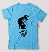 Load image into Gallery viewer, Juice WRLD T-Shirt for Men-S(38 Inches)-Light Blue-Ektarfa.online
