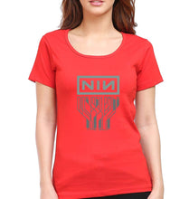 Load image into Gallery viewer, Nine Inch Nails T-Shirt for Women-Red-Ektarfa.online
