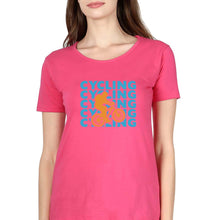 Load image into Gallery viewer, Cycling T-Shirt for Women-Pink-Ektarfa.online
