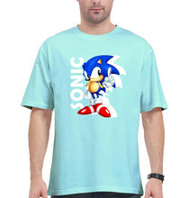 Load image into Gallery viewer, Sonic Oversized T-Shirt for Men-Mint-Ektarfa.online
