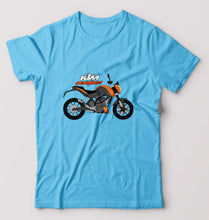 Load image into Gallery viewer, Duke T-Shirt for Men-Light Blue-Ektarfa.online
