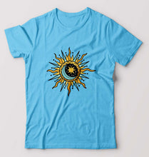 Load image into Gallery viewer, Psychedelic Chakra T-Shirt for Men-Light Blue-Ektarfa.online
