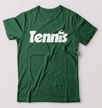 Load image into Gallery viewer, Tennis T-Shirt for Men-Bottle Green-Ektarfa.online
