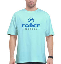 Load image into Gallery viewer, Force Motors Oversized T-Shirt for Men-Mint-Ektarfa.online
