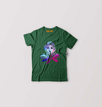 Load image into Gallery viewer, Frozen Elsa Kids T-Shirt for Boy/Girl-Dark Green-Ektarfa.online
