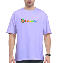 Load image into Gallery viewer, CoComelon Oversized T-Shirt for Men-Lavender-Ektarfa.online
