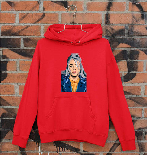 Billie Eilish Unisex Hoodie for Men/Women-Red-Ektarfa.online