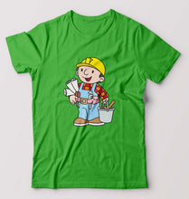 Load image into Gallery viewer, Bob the Builder T-Shirt for Men-flag green-Ektarfa.online
