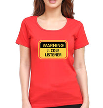 Load image into Gallery viewer, J. Cole T-Shirt for Women-red-Ektarfa.online
