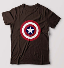 Load image into Gallery viewer, Captain America T-Shirt for Men-Coffee brown-Ektarfa.online
