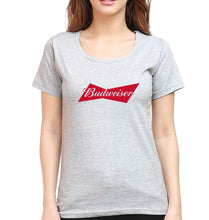 Load image into Gallery viewer, Budweiser T-Shirt for Women-Grey Melange-Ektarfa.online
