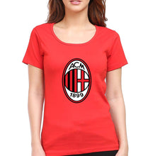 Load image into Gallery viewer, A.C. Milan T-Shirt for Women-Red-Ektarfa.online
