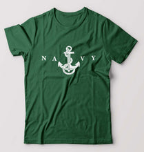 Load image into Gallery viewer, NAvy Army T-Shirt for Men-Bottle Green-Ektarfa.online
