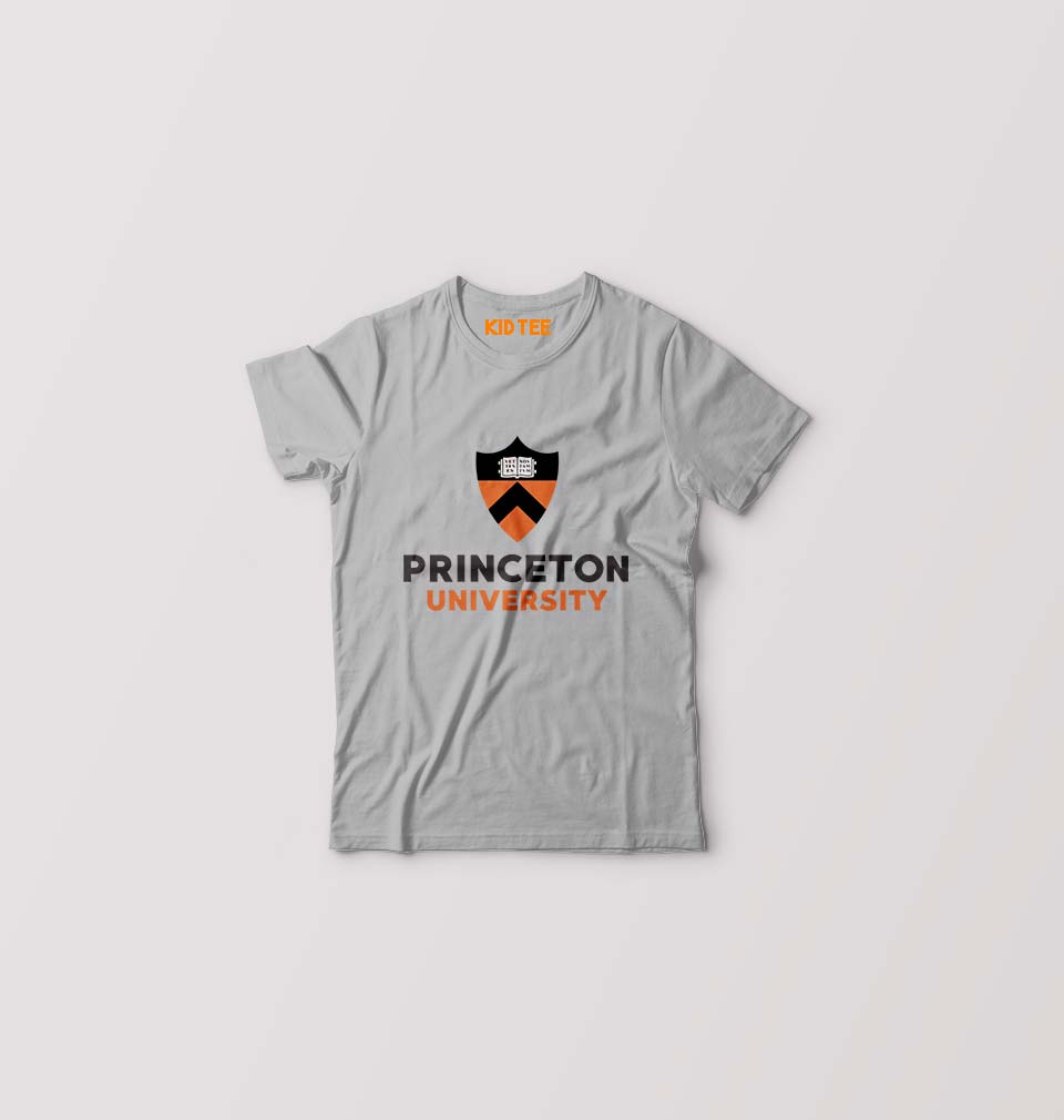 Princeton Kids T-Shirt for Boy/Girl-Grey-Ektarfa.online